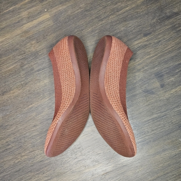 Allbirds Tree Breezers Slip On Ballet Flats Size 5.5 Lightweight Sunkissed Red - Picture 3 of 6